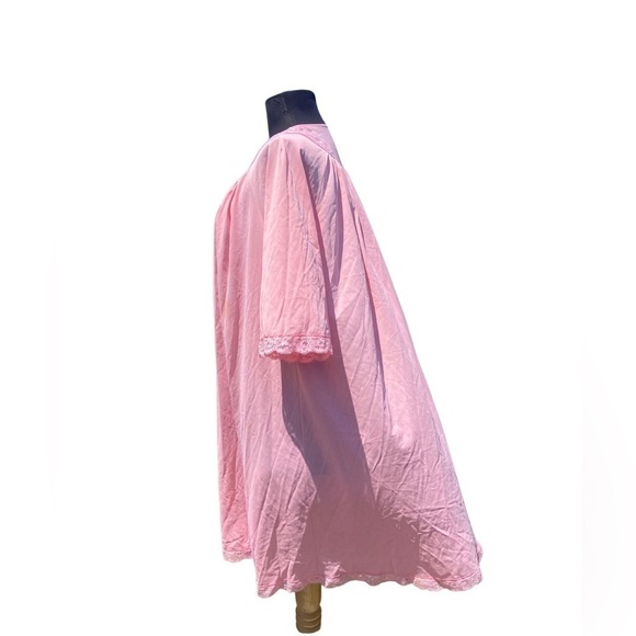 Vintage Pink Peignoir by Shadow Line - Picture 7 of 8